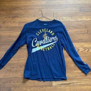 Cleveland Cavaliers Men’s Blue Long Sleeve Shirt